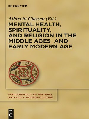 cover image of Mental Health, Spirituality, and Religion in the Middle Ages and Early Modern Age